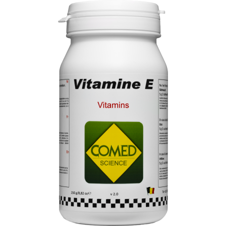 Vitamine E 5%, pour une fertilité accrue au moment de l'élevage 250gr - Comed