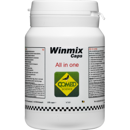 Winmix Caps, garantit un bon developpement et une meilleure résistance 100 capsules - Comed à 18,30 € - Comed - 82601 - Compl...