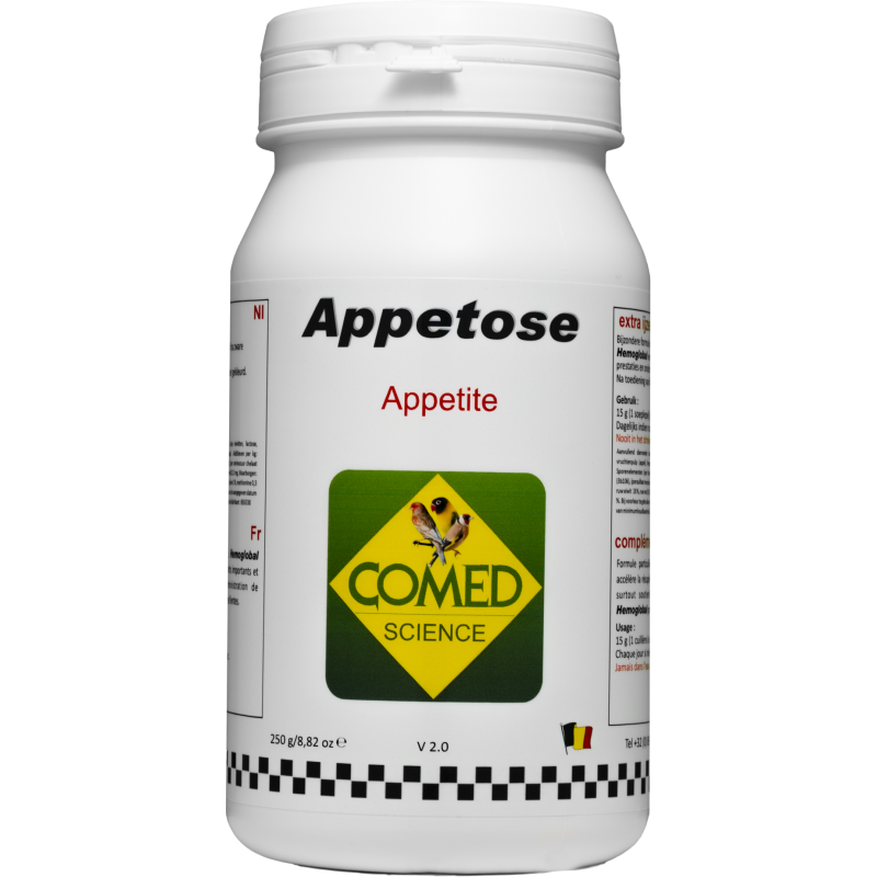 Appetose Bird, stimulateur d'appétit 250gr - Comed