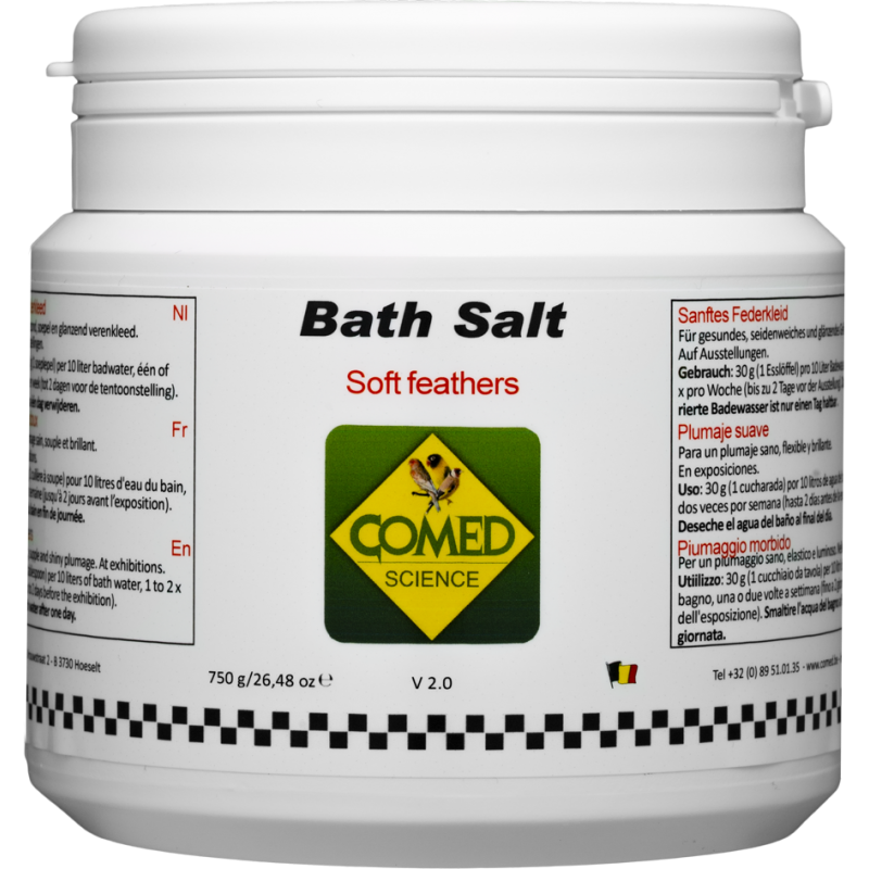 Bath Salt Bird, sel de bain pour oiseaux 750gr - Comed