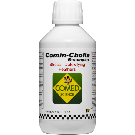 Comin-cholin B-complex Bird, soutient le métabolisme et renforce l’organisme 250ml - Comed à 9,65 € - Comed - 82639 - Comed