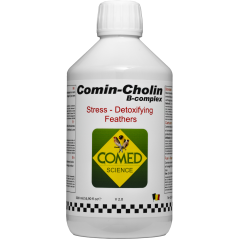 Comin-cholin B-complex Bird, soutient le métabolisme et renforce l’organisme 500ml - Comed à 19,00 € - Comed - 82473 - Comed
