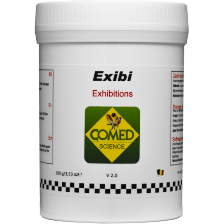 Exibi, for optimum preparation for exhibitions 100gr - Comed 82610 Comed 12,40 € Ornibird