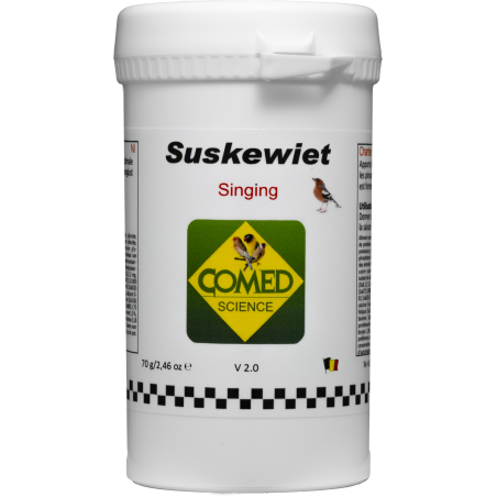 Suskewiet Bird en poudre, stimule le chant des oiseaux 70gr - Comed à 11,25 € - Comed - 82447 - Comed