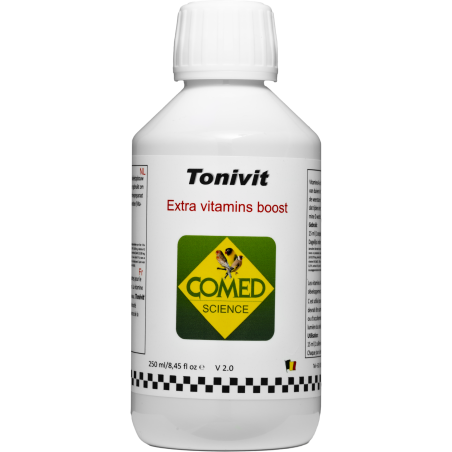 Tonivit Bird, augmente la résistance grâce aux vitamines A|C|D 250ml - Comed à 15,25 € - Comed - 87452 - Comed