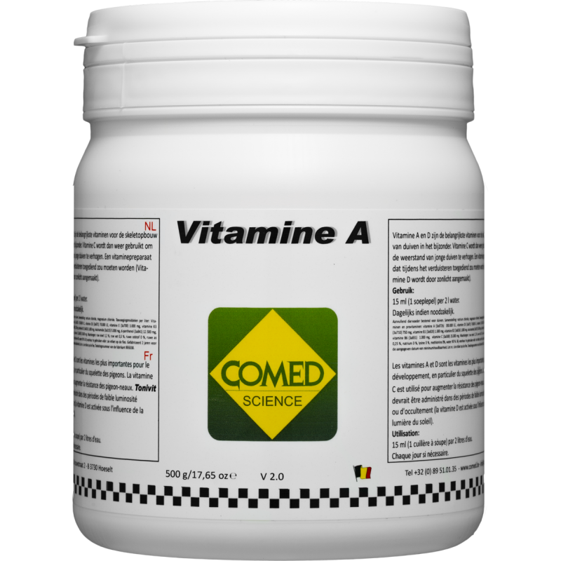 Vitamine A, assure une bonne résistance contre les maladies 500gr - Comed