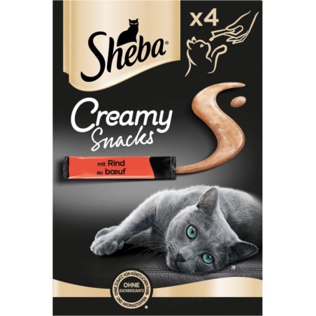 Creamy Snacks Au Boeuf - Sheba à 3,20 € - Sheba - 425968 - Sheba