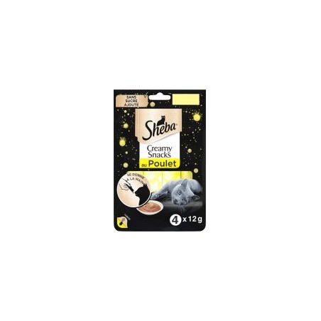 Creamy Snacks Au Poulet - Sheba à 3,20 € - Sheba - 425944 - Sheba