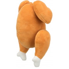 Poulet rôti avec son 26cm - Trixie à 8,00 € - Trixie - 35955 - Jouets en peluche