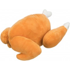 Poulet rôti avec son 26cm - Trixie à 8,00 € - Trixie - 35955 - Jouets en peluche