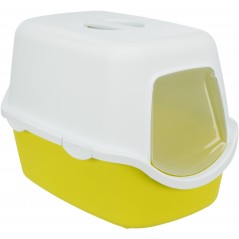 Bac à litière Vico, avec couvercle Lime/Blanc 40x40x56cm - Trixie à 17,00 € - Trixie - 40276 - Bacs à chat