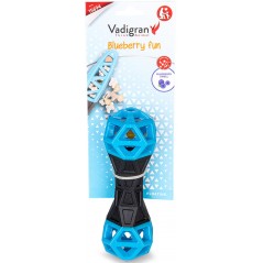 Jouet chien TPR Blueberry Fun haltère 18cm - Vadigran à 8,95 € - Vadigran - 15694 - Jouets latex, vinyl & caoutchouc