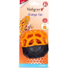 Jouet chien TPR Orange Fun balle 8,5cm - Vadigran à 8,95 € - Vadigran - 15699 - Jouets latex, vinyl & caoutchouc