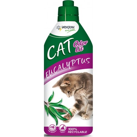 Cat litter OdorLit Eucalyptus 900gr - Vadigran à 10,15 € - Vadigran - 4921 - Filtres & déodorants