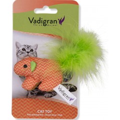 Jouet chat Fancy orange 12cm- Vadigran à 4,65 € - Vadigran - 17164 - Souris et peluche