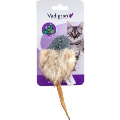 Jouet chat peluche souris 18cm- Vadigran à 4,65 € - Vadigran - 14322 - Souris et peluche