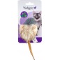 Jouet chat peluche souris 18cm- Vadigran