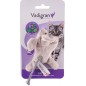 Jouet chat peluche souris gris 13,5cm - Vadigran