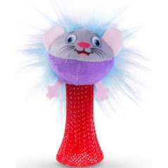 Jouet chat peluche souris sauteuse 10cm - Vadigran à 4,65 € - Vadigran - 14345 - Souris et peluche