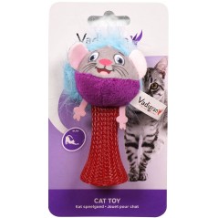 Jouet chat peluche souris sauteuse 10cm - Vadigran à 4,65 € - Vadigran - 14345 - Souris et peluche