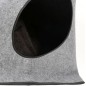 Hellen maison de chats Anthracite 80x80x75cm - Ebi