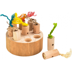 Jouets pour oiseaux rangement 12,5x12,5x5cm à 12,35 € - Kinlys - 13902 - Jouets