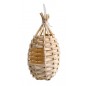 Nest wicker in the shape of a drop