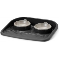 Butler double gamelle Happy Planet 45x36x8cm à 9,50 € - Grizo - 307295 - Gamelles