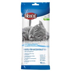 Sacs à litière Simple'n'Clean M 37x48cm 10pcs - Trixie à 2,50 € - Trixie - 4043 - Pelles à litière, tapis & sacs