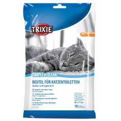 Sacs à litière Simple'n'Clean XL 56x71cm 10pcs - Trixie à 5,00 € - Trixie - 4051 - Pelles à litière, tapis & sacs