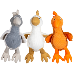 Velveties Coq 33cm divers coloris - Jack and Vanilla à 11,30 € - Jack and Vanilla - 49/0668 - Jouets en peluche