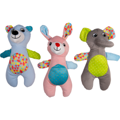 Hug Doudou 25cm divers coloris - Jack and Vanilla à 8,00 € - Jack and Vanilla - 49/0511 - Jouets en peluche