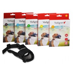 Muselière réglable nylon XS 14-18cm - Vadigran à 4,15 € - Vadigran - 15631 - Sécurité et réfléchissant