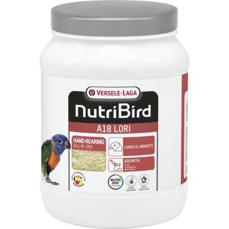 A18 Lori - Elevage à la main pour toutes sortes d'oisillons loris, loriculus 800gr - Nutribird à 17,90 € - Nutribird - 422155...