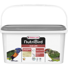A18 Lori - Elevage à la main pour toutes sortes d'oisillons loris, loriculus 3kg - Nutribird à 52,85 € - Nutribird - 422156 -...