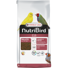 C15 Granulés extrudés - aliment d'entretien pour canaris, oiseaux exotiques et indigènes 10kg - Nutribird à 44,95 € - Nutribi...