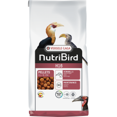 H16 Tropical Granulés extrudés - aliment d'entretien pour les calaos 10kg - Nutribird à 61,15 € - Nutribird - 422120 - Nutribird