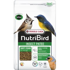 Insect Patée Aliment complet pour oiseaux insectivores 1kg - Nutribird à 17,65 € - Nutribird - 422150 - Nutribird