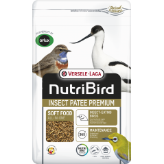 Insect Patée Premium Aliment complet pour oiseaux insectivores 500gr - Nutribird à 19,99 € - Nutribird - 422152 - Nutribird