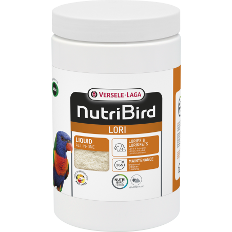 Lori Aliment complet pour oiseaux loris et loriculus 700gr - Nutribird à 14,25 € - Nutribird - 422122 - Nutribird