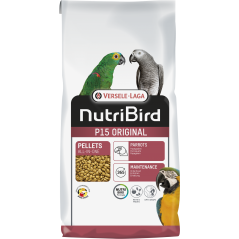 P15 Original Granulés extrudés - aliment d'entretien pour perroquets 10kg - Nutribird à 51,99 € - Nutribird - 422127 - Nutribird