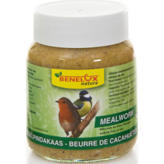 Beurre de cacahuètes + vers de farine 350gr - Benelux à 3,15 € - Benelux - 17549 - Oiseaux de la nature