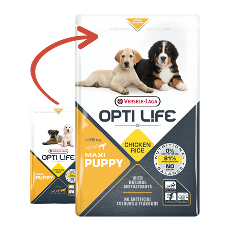 Puppy Maxi - grandes races - Poulet 12,5kg - Opti Life 431151 Opti Life 65,30 € Ornibird