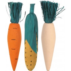 Set de bois à grignoter 10cm - Trixie à 6,50 € - Trixie - 6190 - Jouets