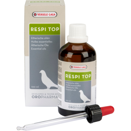 Respi Top - produit naturel aux huiles essentielles 100ml à 33,00 € - Versele-Laga - 460142 - Complément Alimentaire