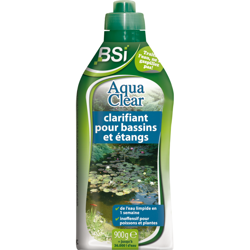 Aqua Clear clarifiant pour bassins et étangs 900gr - BSI