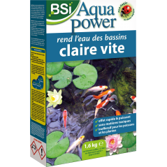 Aqua power Clarifiant puissant et rapide 1,6kg - BSI à 43,50 € - BSI - 3868 - Traitement de l'eau