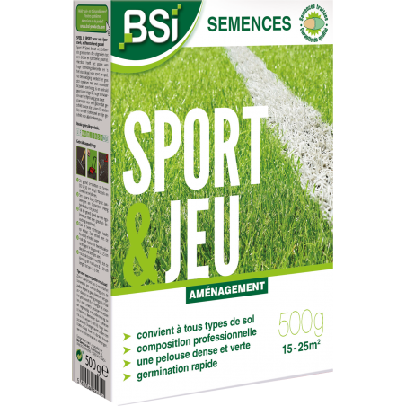 Semences Gazon Sport et Jeux 500gr - BSI 64435 BSI 8,95 € Ornibird