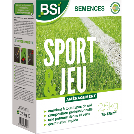 Semences Gazon Sport et Jeux 2,5kg - BSI 64437 BSI 38,95 € Ornibird