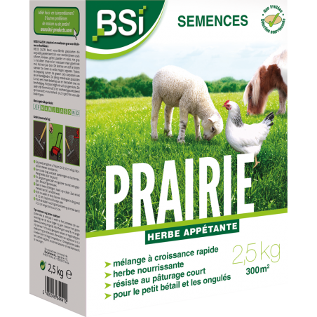 Semences Gazon Prairie 2,5kg - BSI 64441 BSI 47,95 € Ornibird